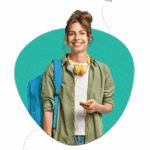 woman smiling